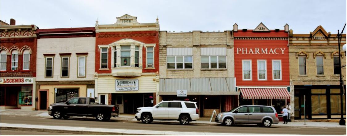 Historic downtown storefront